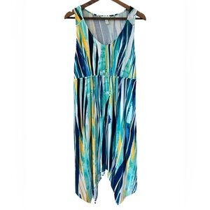 Soma Asymmetrical Maxi Dress Size Medium